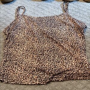 SHEIN Leopard Print Tank Top